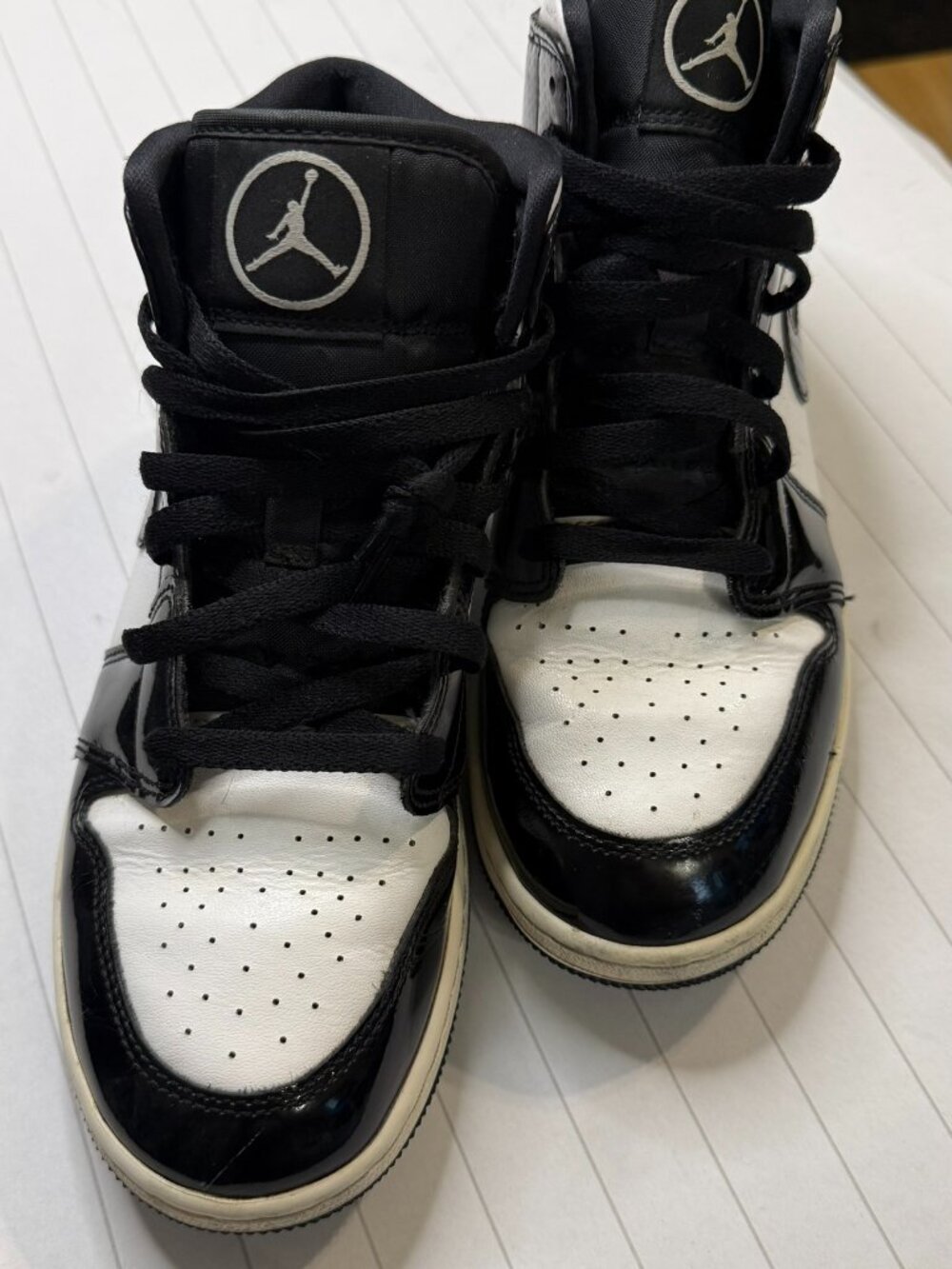 Air Jordan 1 Mid SE GS "All-Star Carbon Fiber" (2021) - Size 7Y / Women's 8.5